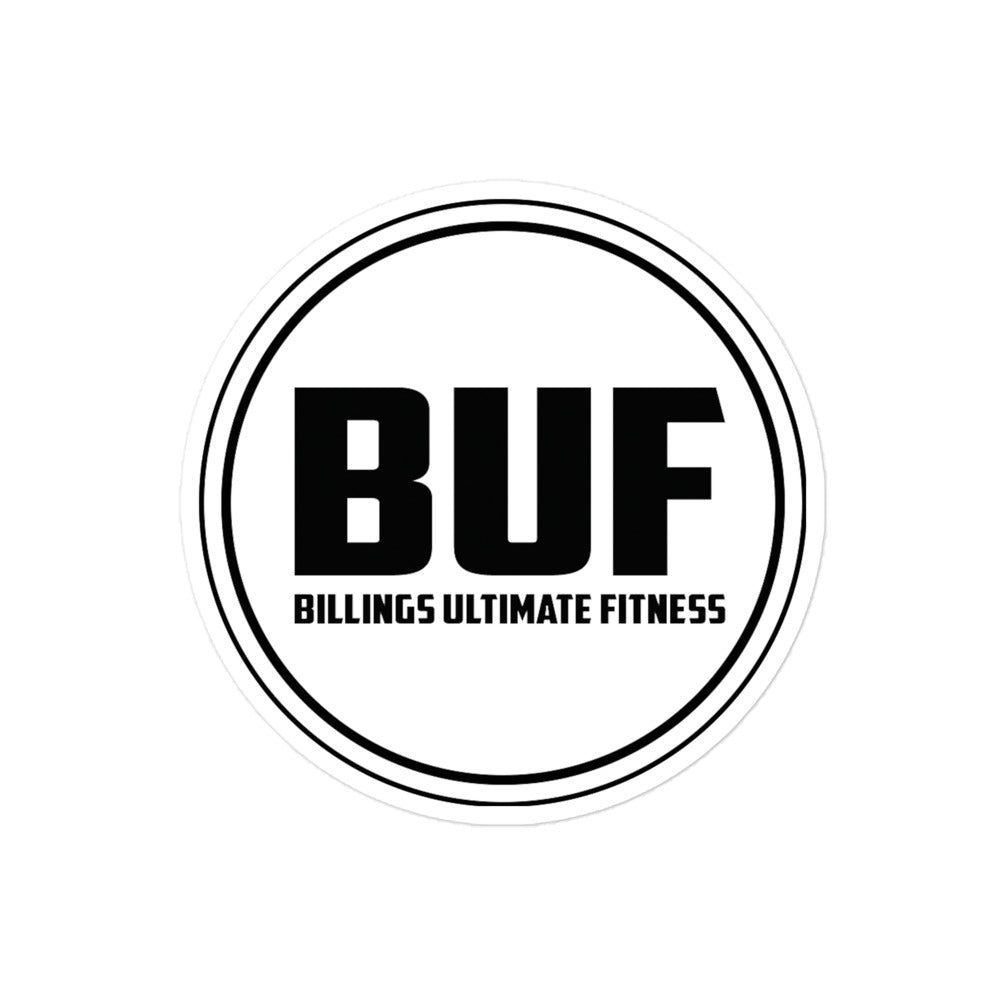 BUF Circle Sticker