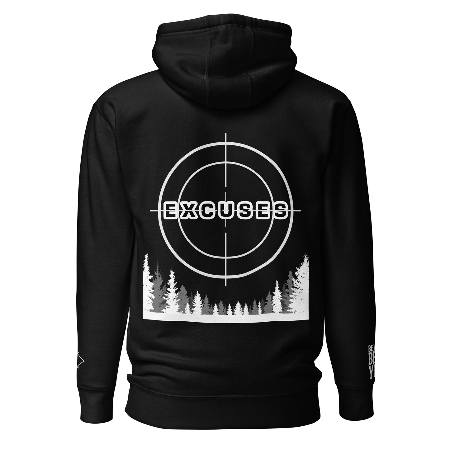 Eliminate Your Excuses Embroider Hoodie B