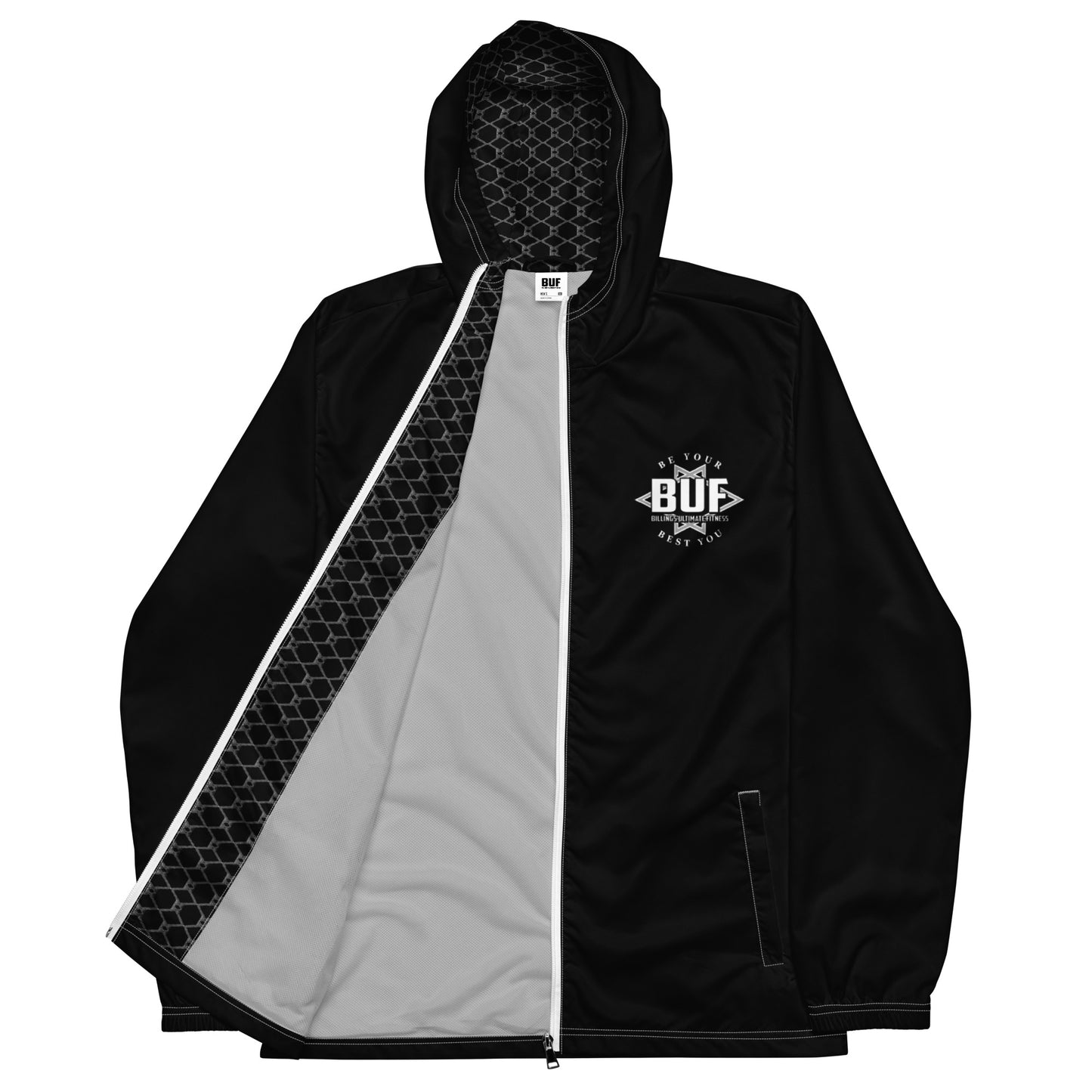 BUF Zip Windbreaker W/B