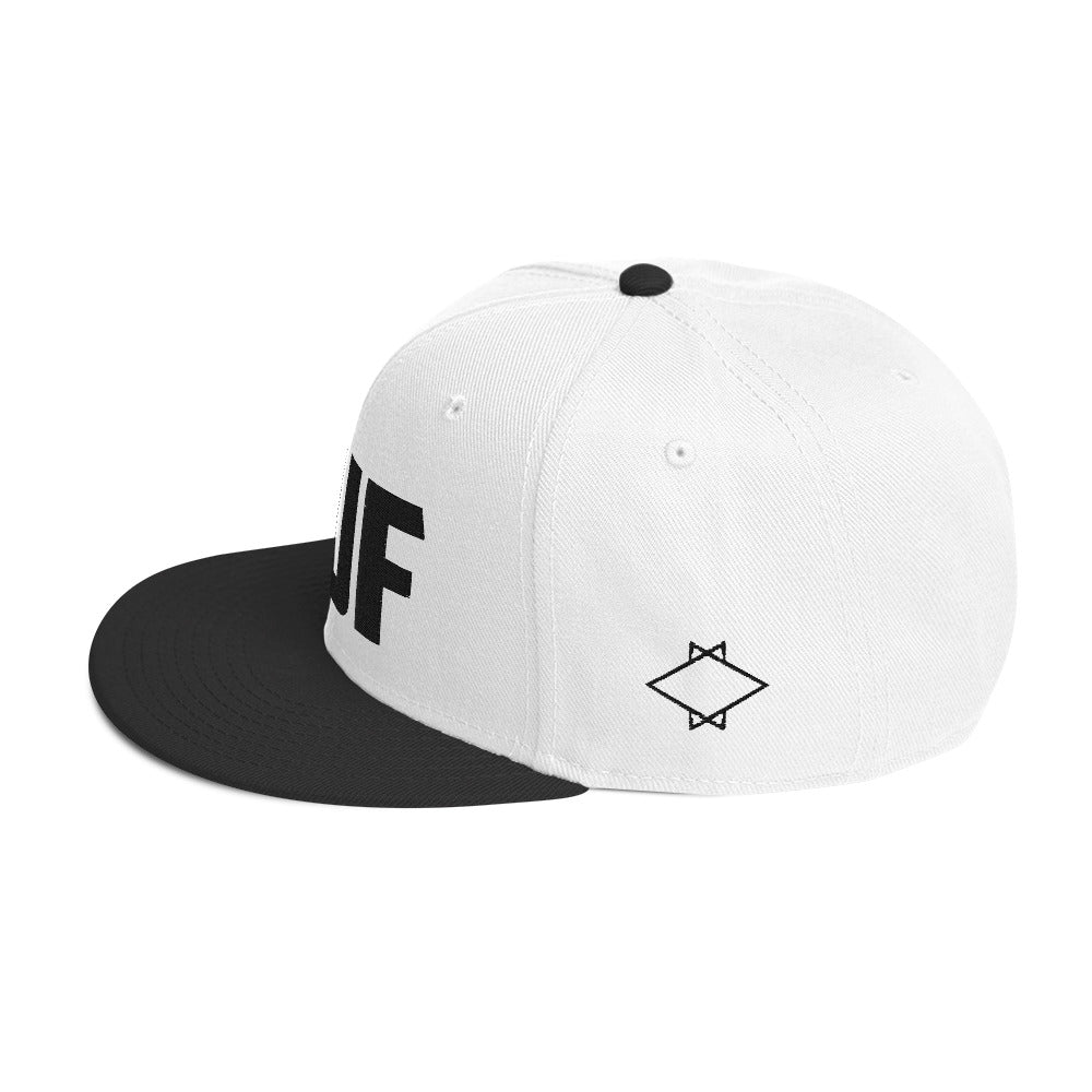 BUF Snapback Hat B/W