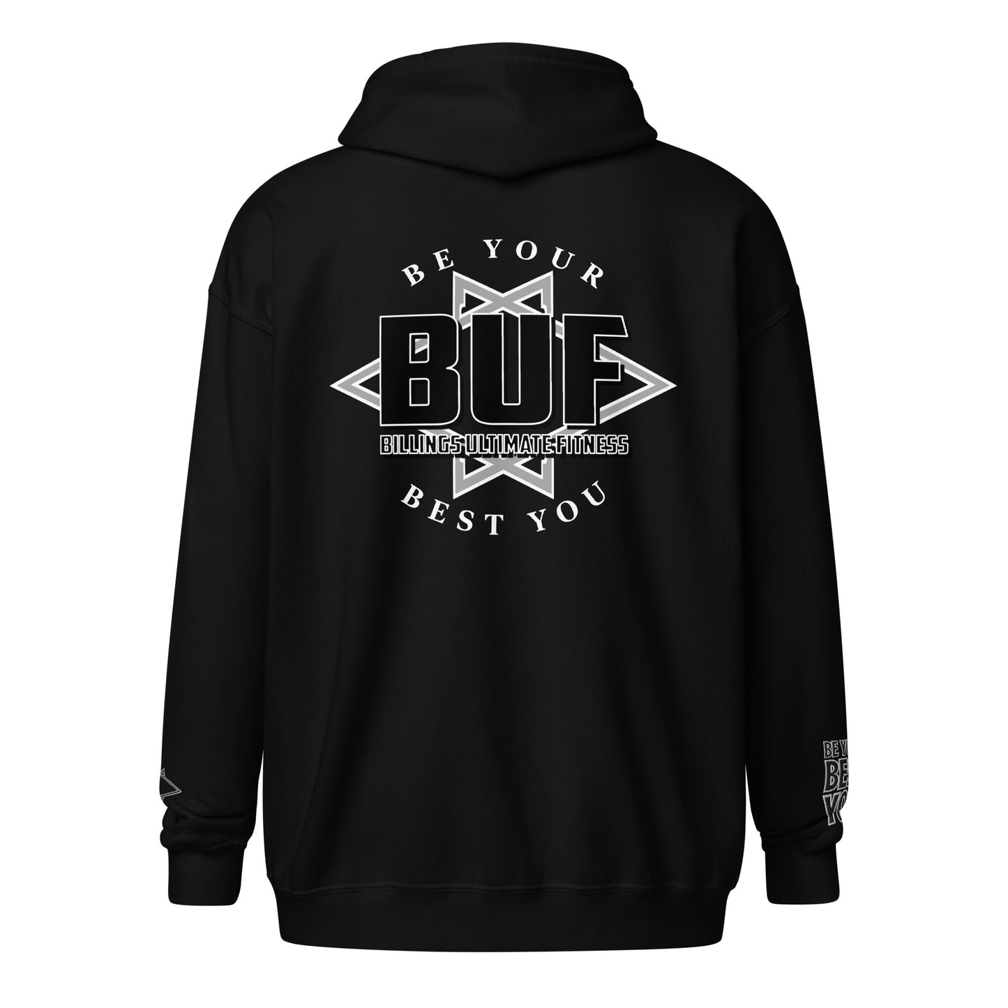 BUF Embroider Zip B/B Outline