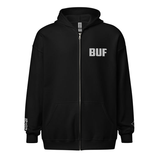 BUF Embroider Zip W/B