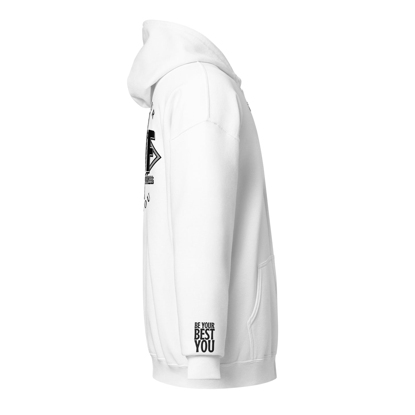 BUF Embroider Zip B/W