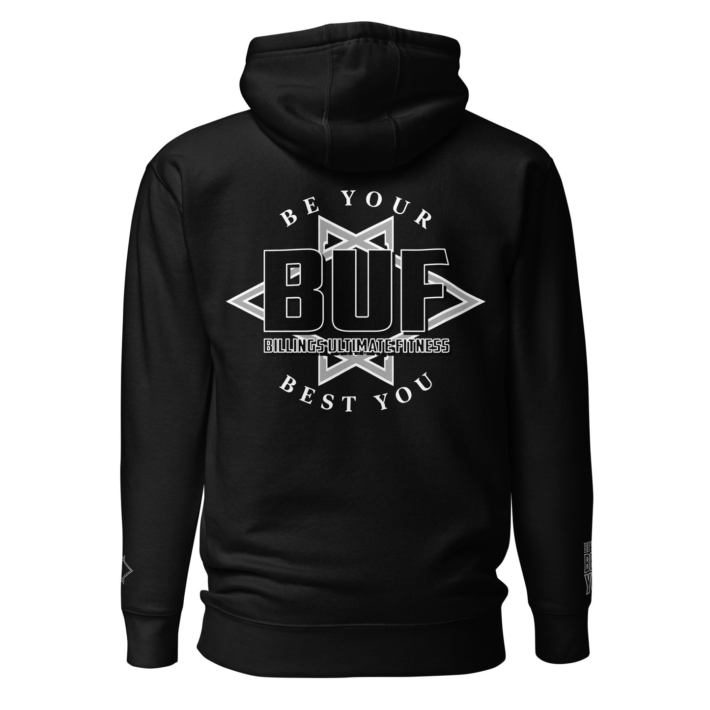 BUF Embroider Hoodie B/B Outline