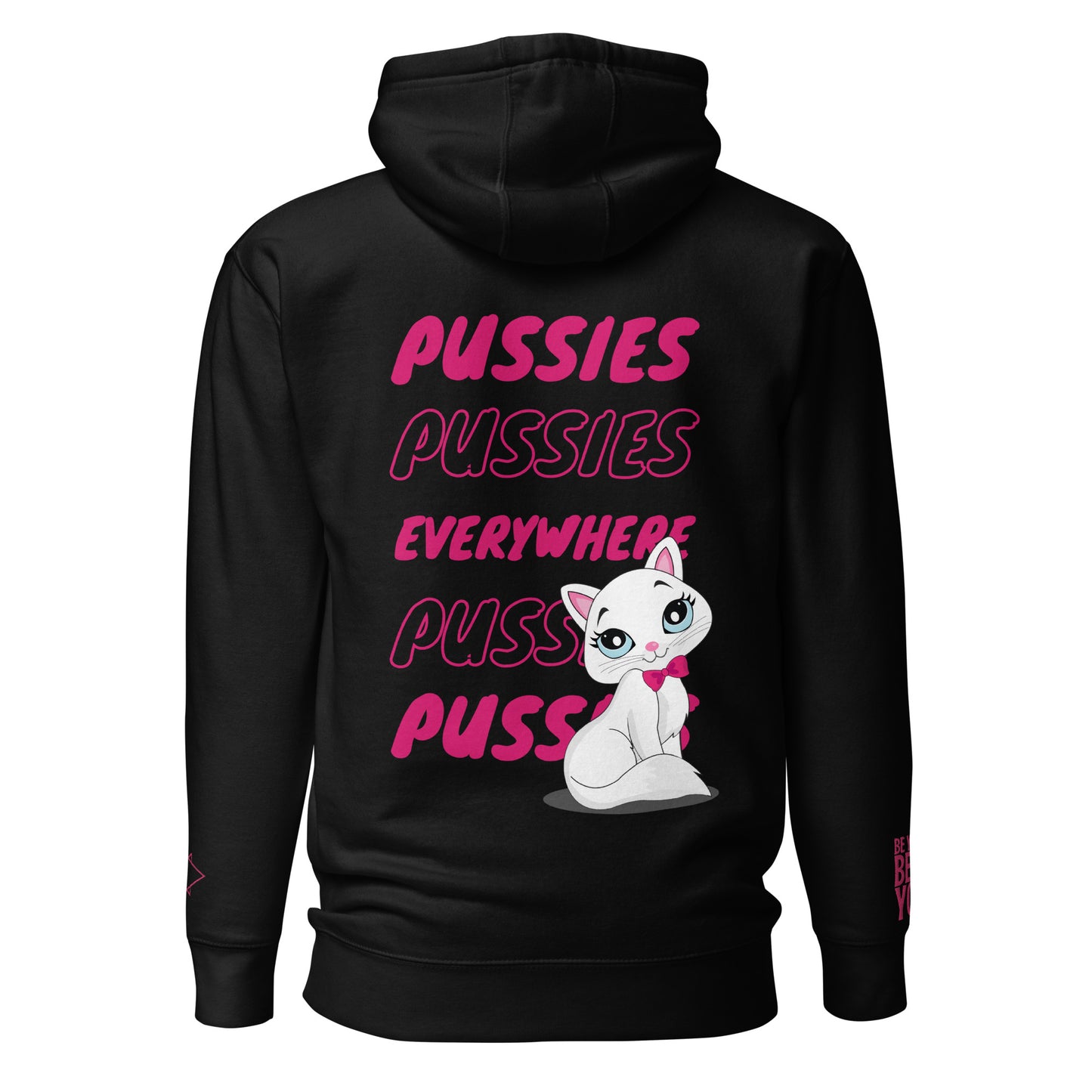 Pussies Everywhere Embroider Hoodie B