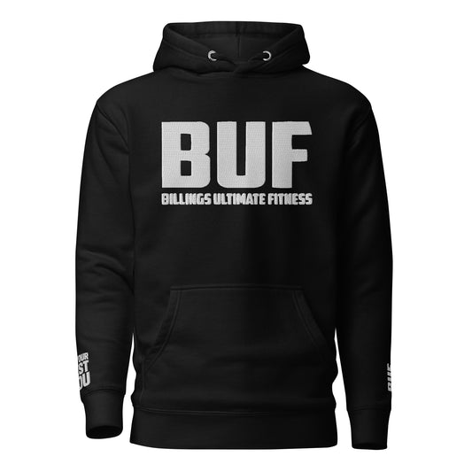 Big BUF Embroider Hoodie W/B