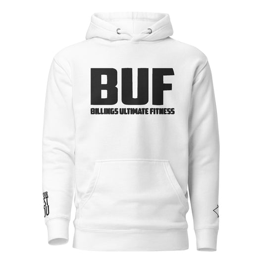 Big BUF Embroider Hoodie W/B