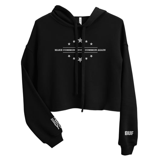 MCSCA Embroider Crop Hoodie B