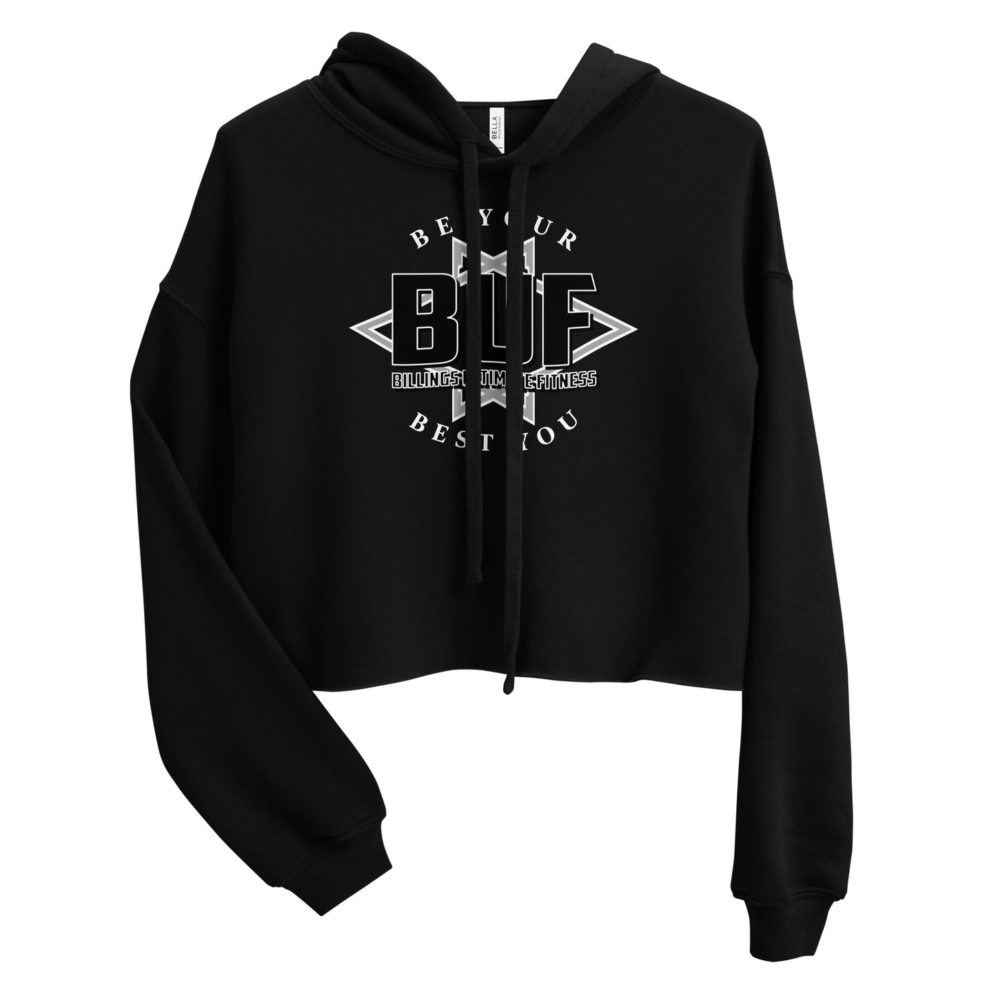 BUF Crop Hoodie B/B